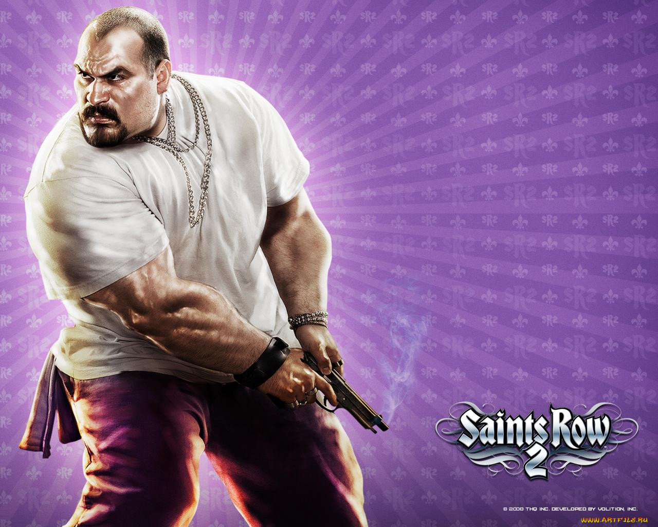 Обои Saints Row 2 Видео Игры Saint`s Row 2, обои для рабочего стола,  фотографии saints, row, видео, игры, saint`s Обои для рабочего стола,  скачать обои картинки заставки на рабочий стол.